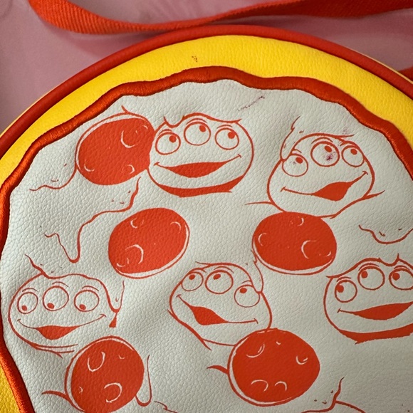 DISNEY Pizza Planet Crossbody Purse - Picture 2 of 7